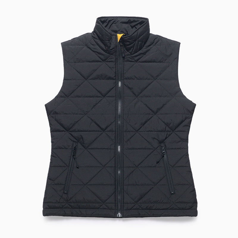 Chaleco Caterpillar Negro W MEDIUMWEIGHT INS TRIANGLE QUILTED VEST - foto 10