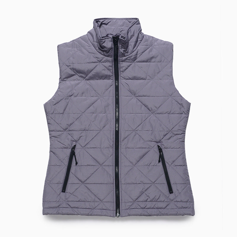 Chaleco Caterpillar Violeta W MEDIUMWEIGHT INS TRIANGLE QUILTED VEST - foto 6