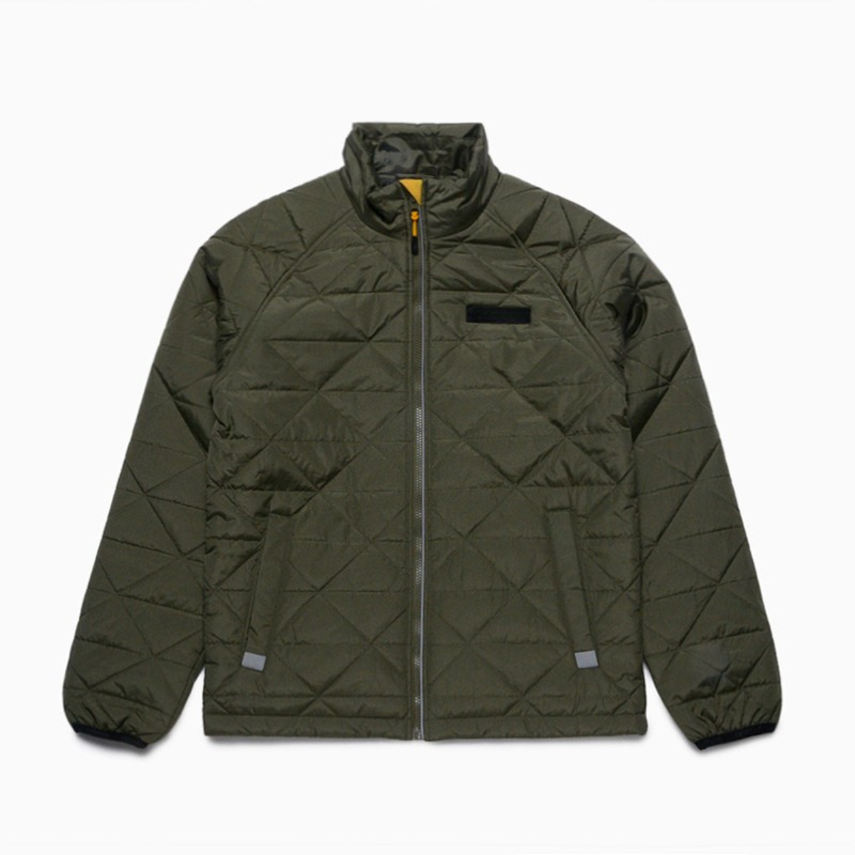 Campera Verde MED INSU TRIANGLE QUILTED JACKET